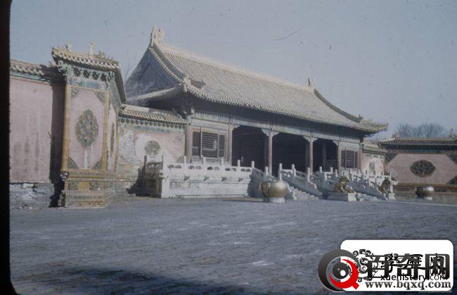 1948年，北京街景，崇祯皇帝上吊的歪脖树原来如此萧瑟