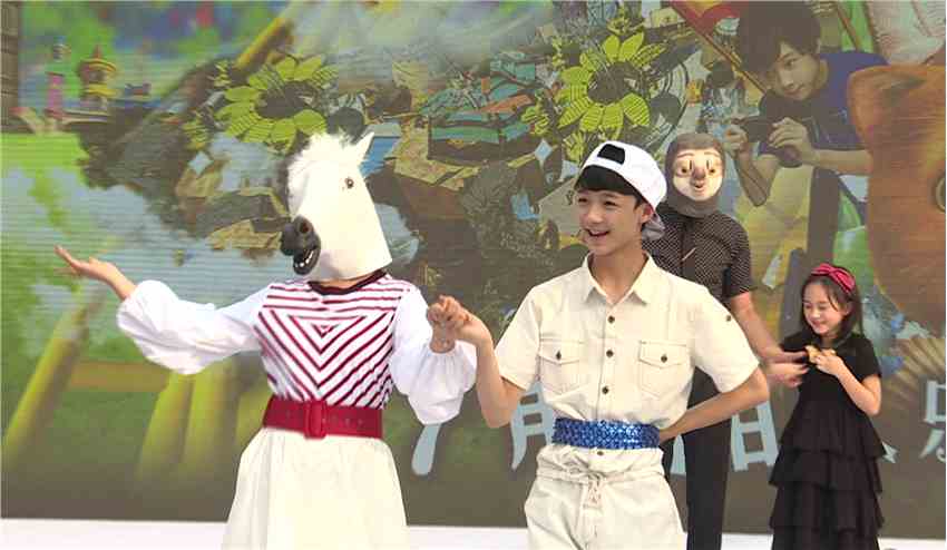 《喵星人》北京首映 古天乐马丽等主创亮相现场