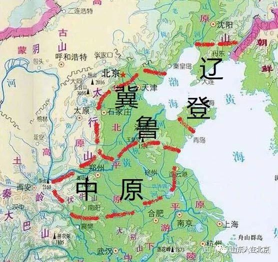 山东竟然分为这五大区域，看看你在哪里？