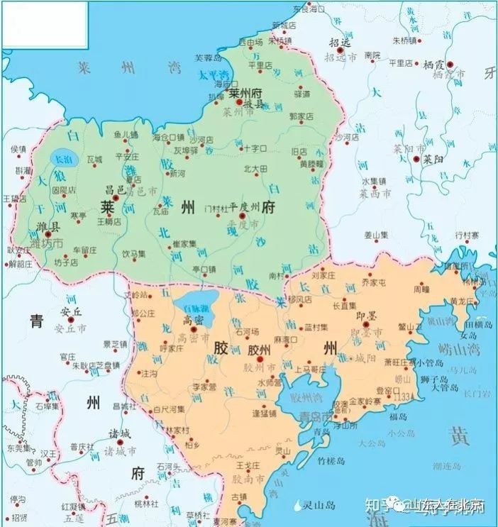 山东竟然分为这五大区域，看看你在哪里？