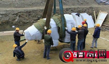 四川大水竟冲出一百年镇水神兽