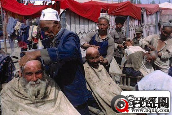 老照片：上世纪80年代末期的新疆喀什