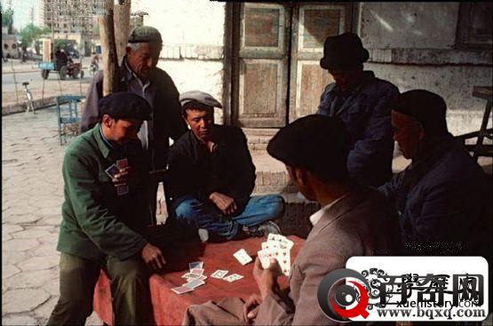 老照片：上世纪80年代末期的新疆喀什