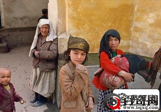 老照片：上世纪80年代末期的新疆喀什