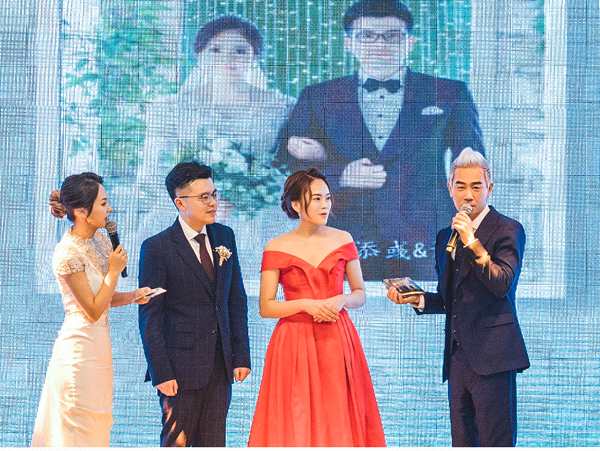 陈小春热恋格乐利雅海岛婚礼节 上海新娘集体上演朋友圈新式炫耀