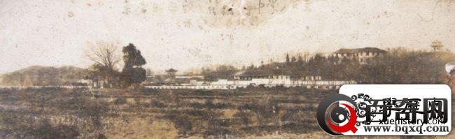 老照片：安徽百年名校休宁中学校园美景