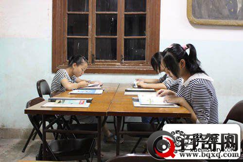 老照片：安徽百年名校休宁中学校园美景