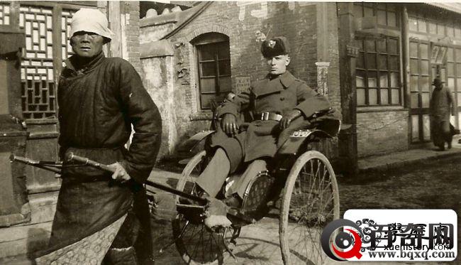 老照片：美军士兵在北京上海的见闻