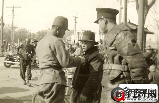 老照片：美军士兵在北京上海的见闻