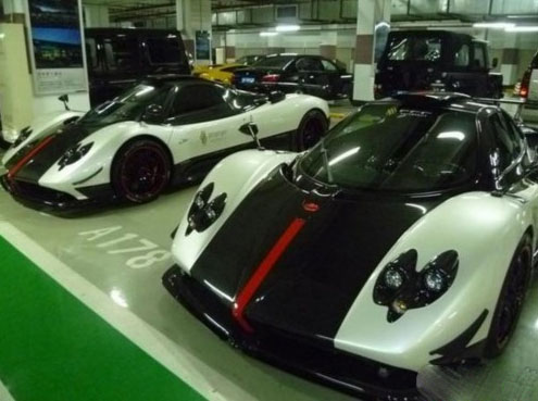 北京最牛豪车地下车库 宝马保时捷都是屌丝级别