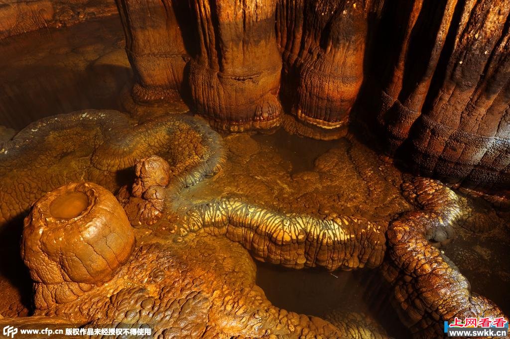 湖南临武龙洞现“中国龙”鳞甲分明 栩栩如生 图