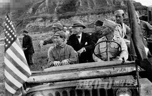 极罕见的毛泽东重庆谈判照片