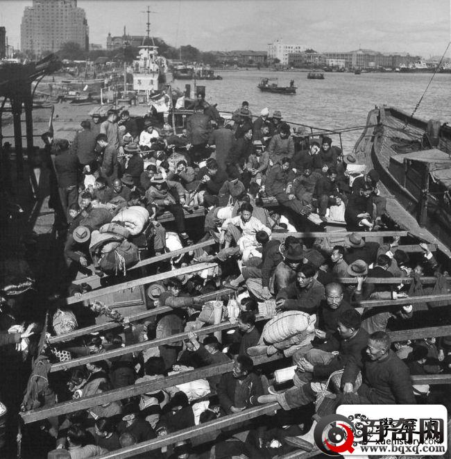老照片：太平轮事件背后的1949年上海