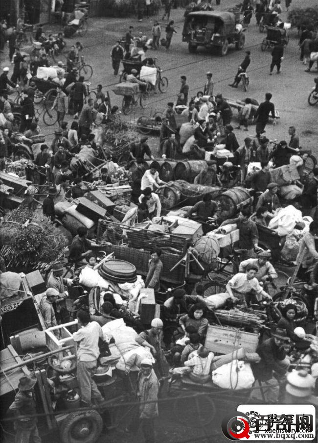 老照片：太平轮事件背后的1949年上海