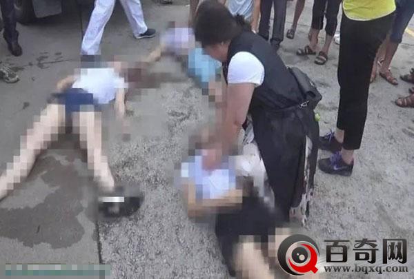 广东19岁女司机油门当刹车 父亲和好友3死1伤(组图)