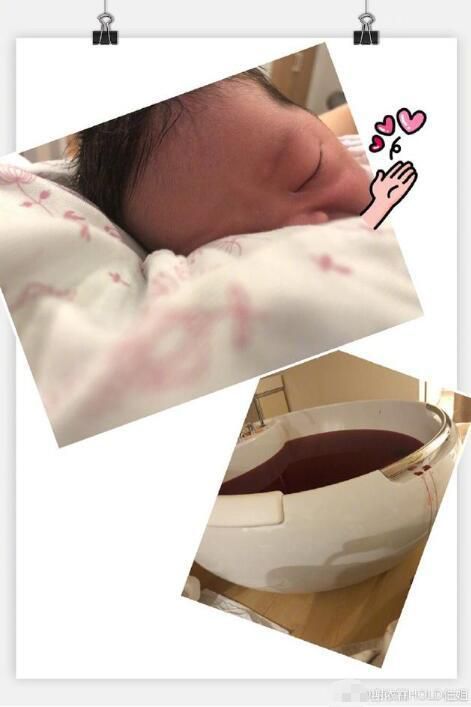 “hold住姐”谢依霖宣布当妈 晒宝宝半脸照样子超萌