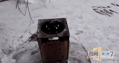 冰面上生火冰不融化,原来是有这神器