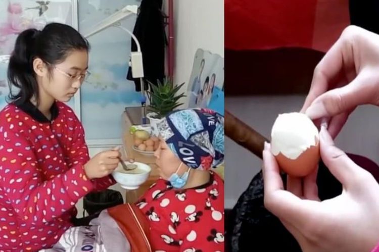 奇闻：妈妈卧病在床，15岁女儿每天却吃8个鸡蛋，让人不淡定