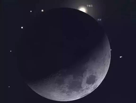 月亮“吞食”恒星毕宿五奇趣天象10日上演