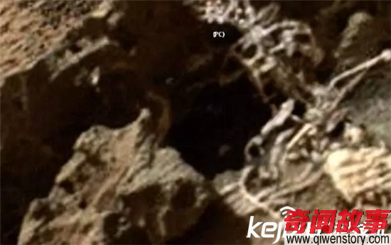 NASA在火星有重大发现 火星上拍摄到人类骷髅头照片？_0