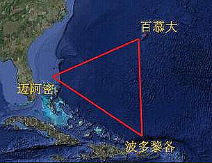 百慕大三角幸存者提供的飞机失踪事件线索
