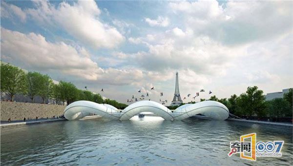 全球第一座要“弹”过河的桥