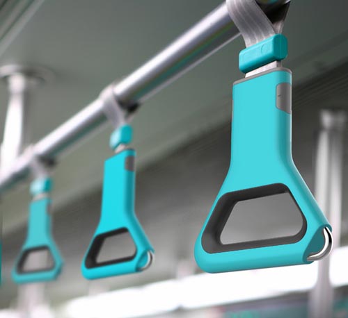 最安全的公交车拉手 带安全锤功能