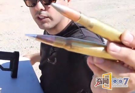 用狙击步枪射击大头斧，竟是这结果