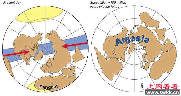 2亿年后地球将形成新超级大陆 图_0