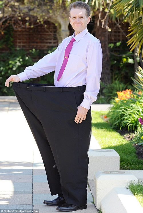 两年去“肉”200斤  荣获了年度超级减肥王的称号