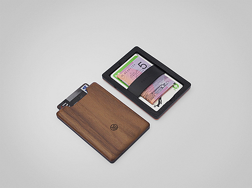 union wallet 木质钱包低磨损度 更能延长其使用时间