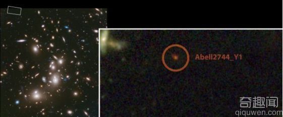 美望远镜观测到宇宙诞生6.5亿年时早期星系