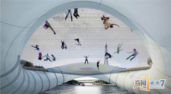 全球第一座要“弹”过河的桥