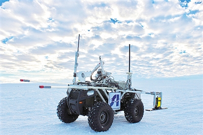 冰结构探测机器人成功用于南极科考