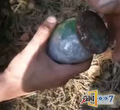 散步时发现玻璃瓶，打开后发现意外惊喜