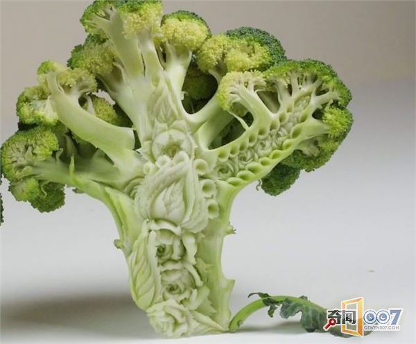 这么精致的西蓝花 比艺术品还要美