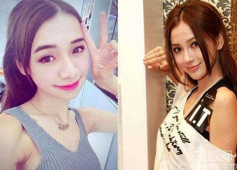 伪娘整容成杨颖 简直美爆了