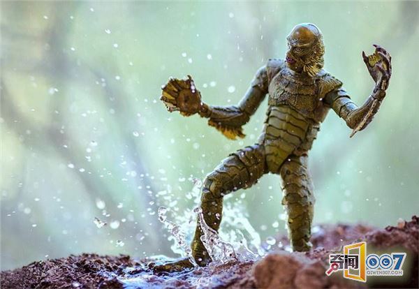 老爸把孩子玩具拍成像真人一样，上帝欠我个这样老爸