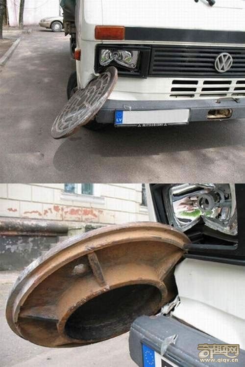 意想不到的车祸现场，诡异