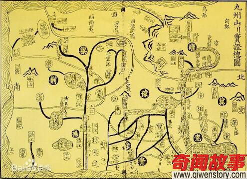 夏朝疆域图 夏朝疆域范围有多大