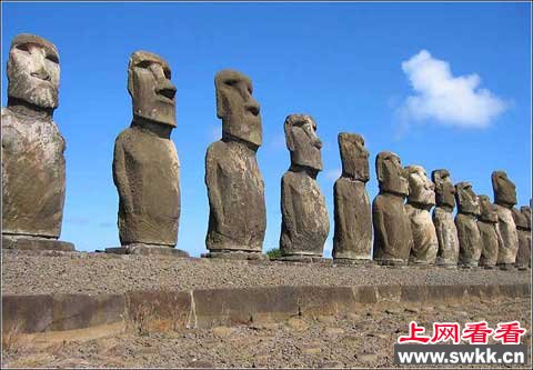 智利的复活节岛史前文明历史