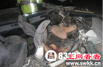 刘丹车祸现场尸体 车损体无完肤