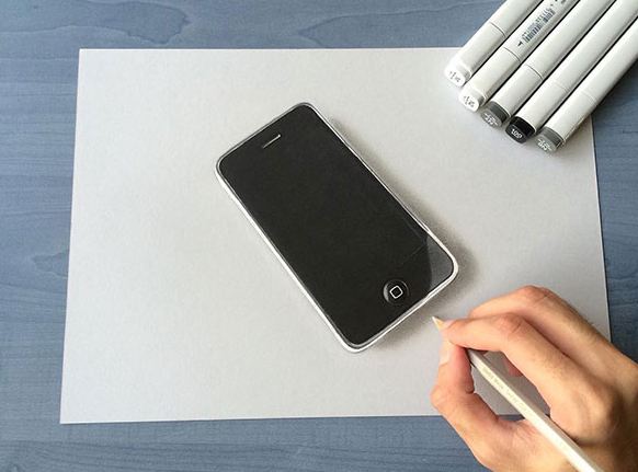 超逼真的3D铅笔画欣赏