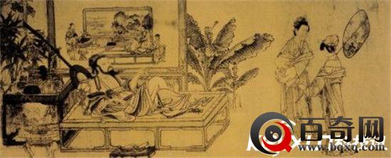 古代皇帝临幸妃子 太监全过程在旁画春宫图