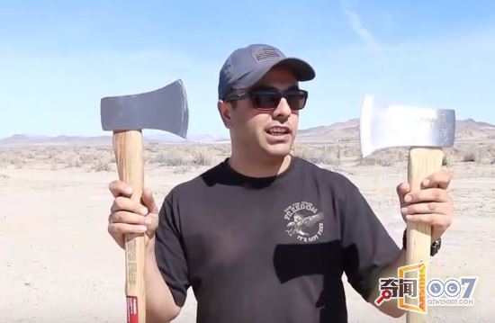 用狙击步枪射击大头斧，竟是这结果