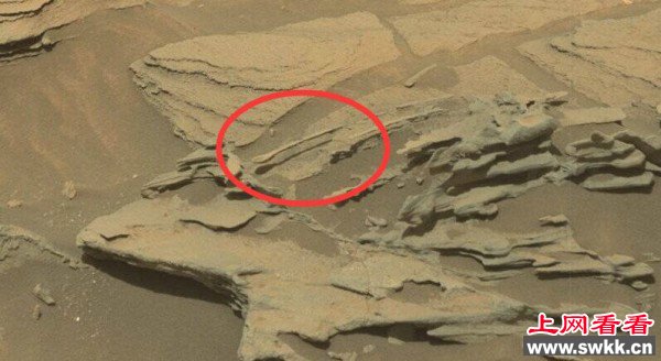 好奇号传回火星照片又有新发现 图_0