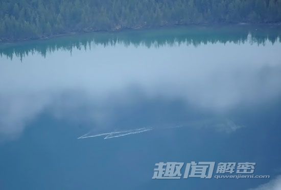 新疆喀纳斯现神秘湖怪 吞食岸边牛羊