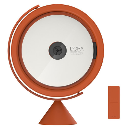 DORA 地球仪CD播放机 巧妙的造型非常吸引眼球