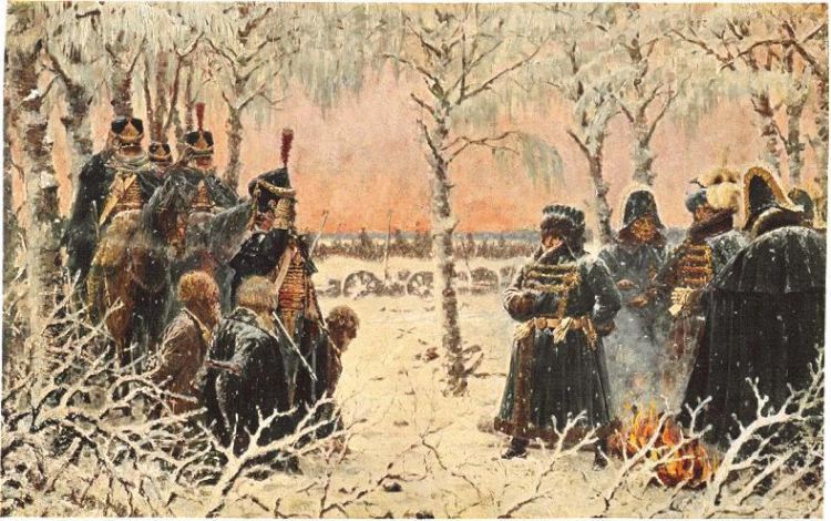 拿破仑大军虽然歼灭俄军4万人攻占莫斯科，可战争没有结束