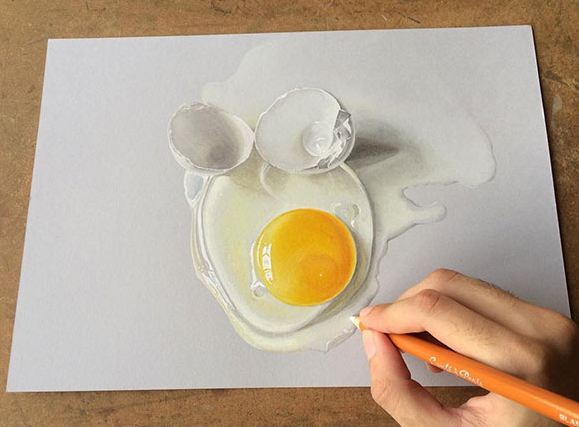 超逼真的3D铅笔画欣赏